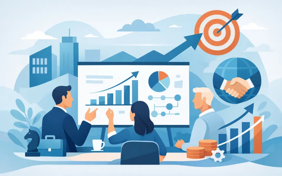 B2B-Vertriebsstrategie entwickeln: planbar wachsen