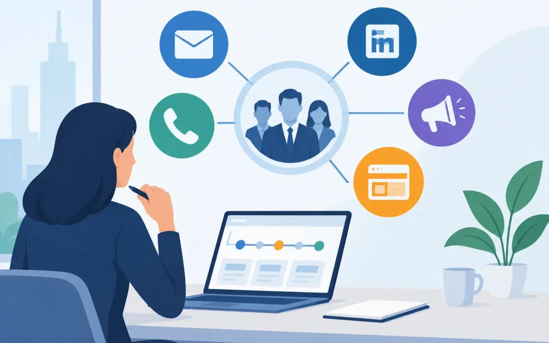 Multichannel Outreach Kampagne planen im B2B